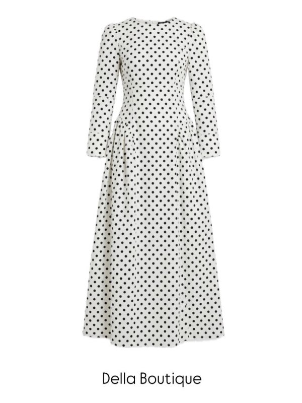 Seraphina Polka Dress