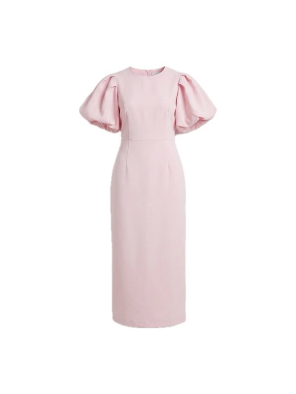 Blossom Puff-Sleeve Dress